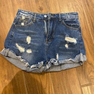 medium shein shorts